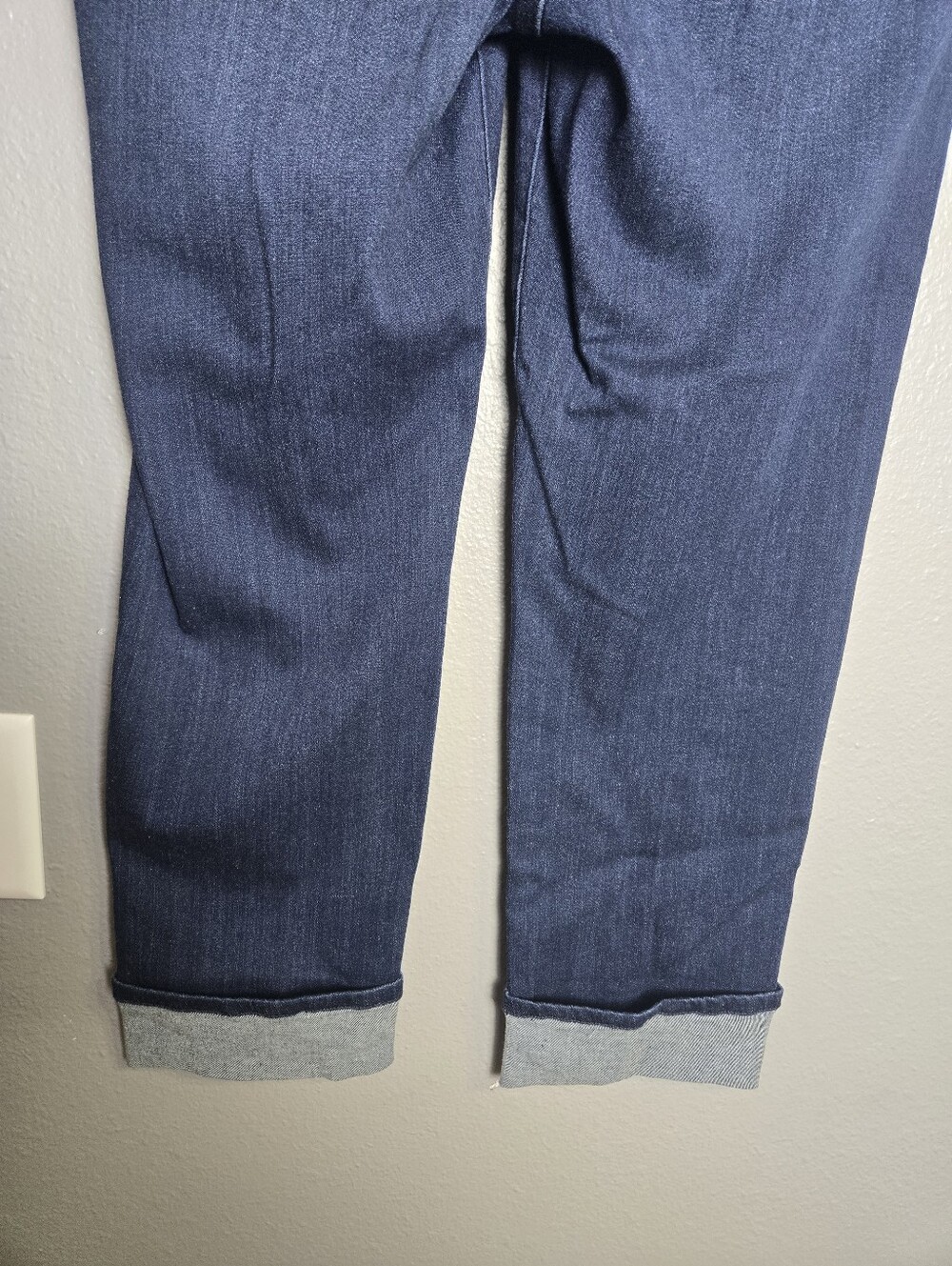 Liverpool Dark Wash Pull On Jeans Style The Crop Size 12/31 - Picture 9 of 16